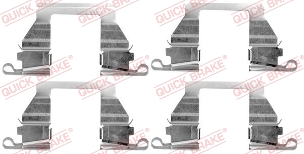 Accessory Kit, disc brake pad
